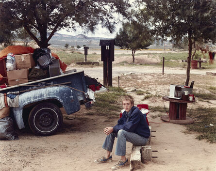 Joel Sternfeld, ‘Red Rock State Campground (Boy), Gallup, New Mexico, September’, 1982