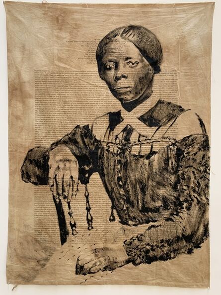 Roméo Mivekannin, ‘Les Âmes du peuple noir, Harriet Tubman jeune’, 2020