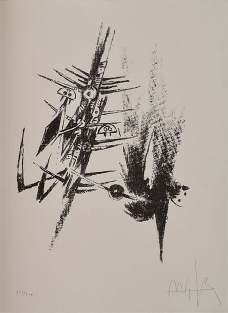 Wifredo Lam, ‘Erker-Treffen 2 ’, 1974