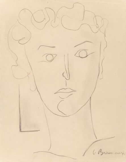 Constantin Brâncuși, ‘Untitled (Portrait of Maria Tanase)’, circa 1938-39