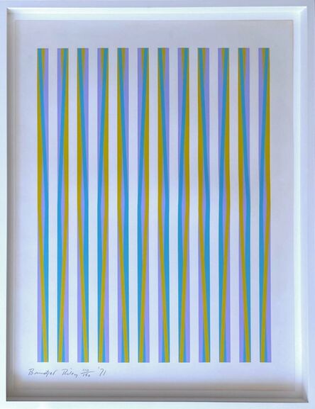Bridget Riley, ‘Untitled, for The Chicago 8, from Conspiracy: The Artist as Witness (Schubert, 15)’, 1971