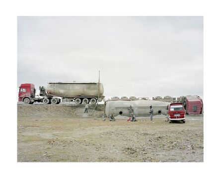 Zhang Kechun, ‘An Overturned Cement Truck, Qinghai’, 2011