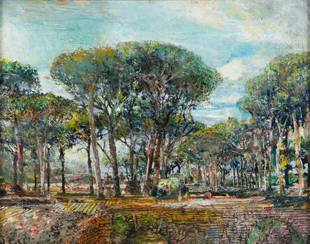 John Cobb, ‘Mediterranean Pines, Ancient Ostia’, 2018
