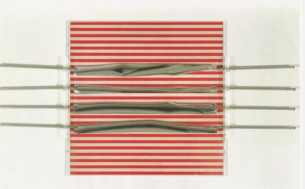 Julio Le Parc, ‘Relief 19, 1970 Brodure Transparente 12/200 15.7 x 15.7 x 1.5 in. 40 x 40 x 4 cm’, 1970