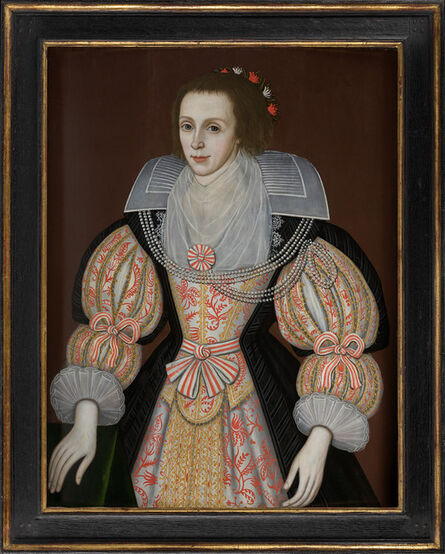 English School, ‘Portrait of a Lady’, Early 1620s