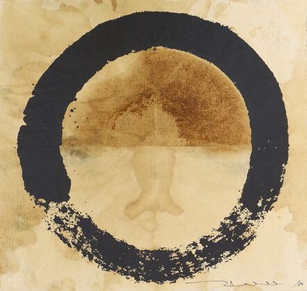 Takashi Murakami, ‘Coffee Zen, Enso: Black’, 2020