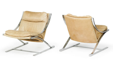 Paul Tuttle, ‘Pair of Zeta lounge chairs, USA/Switzerland’, 1960s