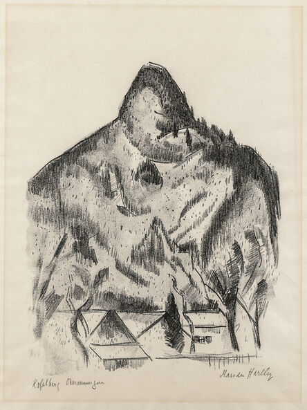 Marsden Hartley, ‘Kopelberg-Oberammergau’, 1934