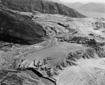 Frank Gohlke, ‘Landslide-debris-flow area, looking east toward Spirit Lake. Five miles North of Mt. St. Helens’, 1982