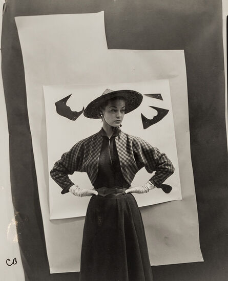 Cecil Beaton, ‘Jean Patchett Against Cutout Backdrop, For ‘Vogue’’, 1949