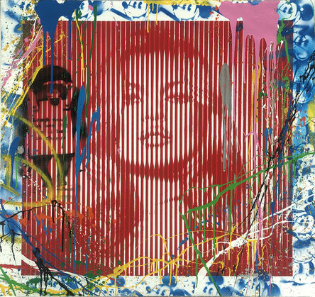 Mr. Brainwash, ‘Fame Moss/ Kate Moss Red (Unique)’, 2015