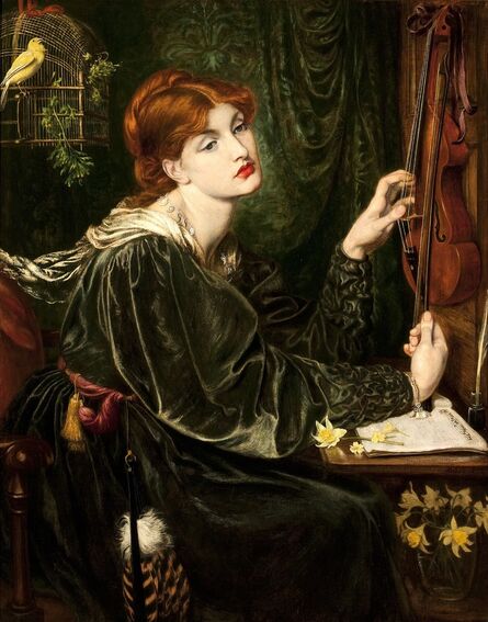 Dante Gabriel Rossetti, ‘Veronica Veronese’, 1872