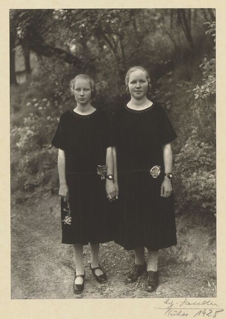 August Sander, ‘Country Girls’, 1925
