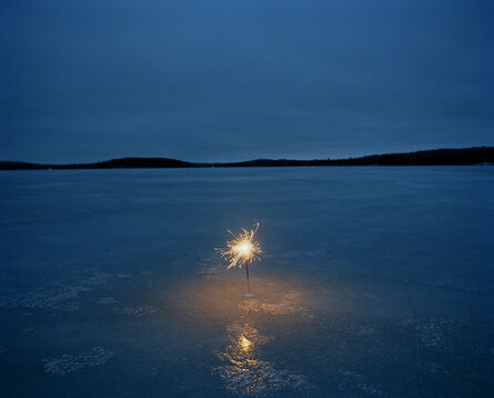Adam Ekberg, ‘A sparkler on a frozen lake’, 2006