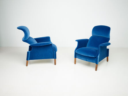 Achille and Pier Giacomo Castiglioni, ‘Pair of Sanluca armchairs’, 1960