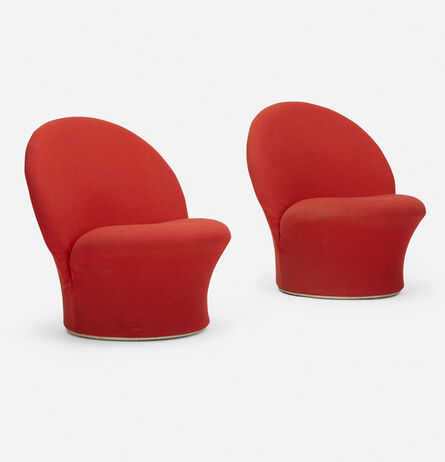 Pierre Paulin (1927-2009), ‘Lounge chairs model F572, pair’, 1967