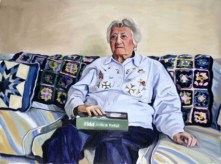 Yevgeniy Fiks, ‘Portrait of Estelle Katz (Communist Party USA)’, 2007