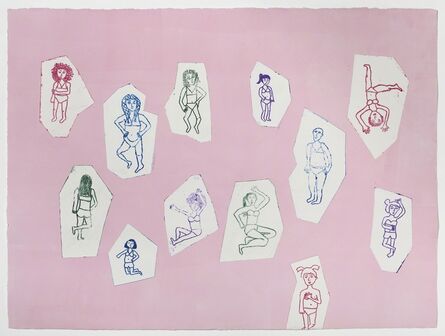 Sara Zielinski, ‘Pink Ladies 8’, 2017