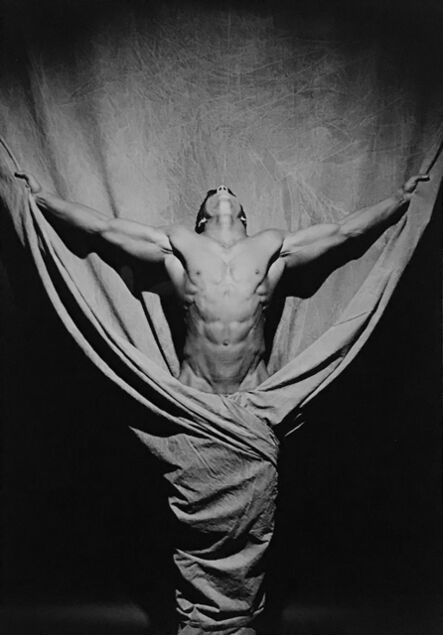 Hans Fahrmeyer, ‘Half Figure, Chest with Head Back’, n.d.