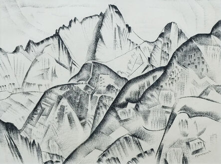 Raymond Jonson, ‘Untitled Landscape’, 1930