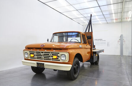 Chris Burden, ‘1 Ton Crane Truck. Installation view, “Chris Burden: Extreme Measures” at New Museum, New York, 2013’, 2009