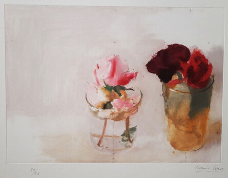Antonio López García, ‘Rosas de invierno 1 (Winter's Roses 1)’, 2015