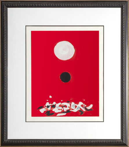 Adolph Gottlieb, ‘Crimson Ground’, 1972