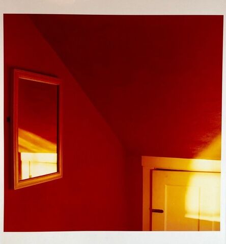 Peter C. Jones, ‘Sunset in the Red Room Large Format Photo 24X20 Color Photograph Beach House RI’, 2000-2009