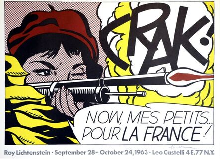 Roy Lichtenstein, ‘CRAK! (Leo Castelli)’, ca. 1963