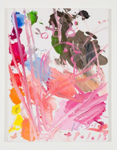 Ann Craven, ‘Untitled (Pink Canary, Sunset with Snow), 2017-2018’, 2017-2018