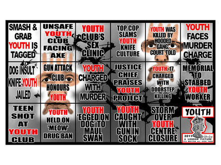 Gilbert and George, ‘Youth’, 2011