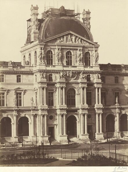 Édouard Baldus, ‘View of the Louvre’, 1855-1857