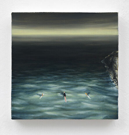 Dan Attoe, ‘Surfers in the Moonlight’, 2013