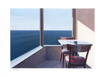 John Register, ‘Restaurant Overlooking the Pacific’, 1990