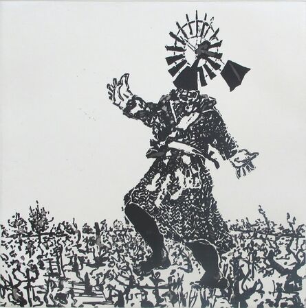 William Kentridge, ‘West Coast Series (Set of 5 Prints), Scarecrow ’, 2010