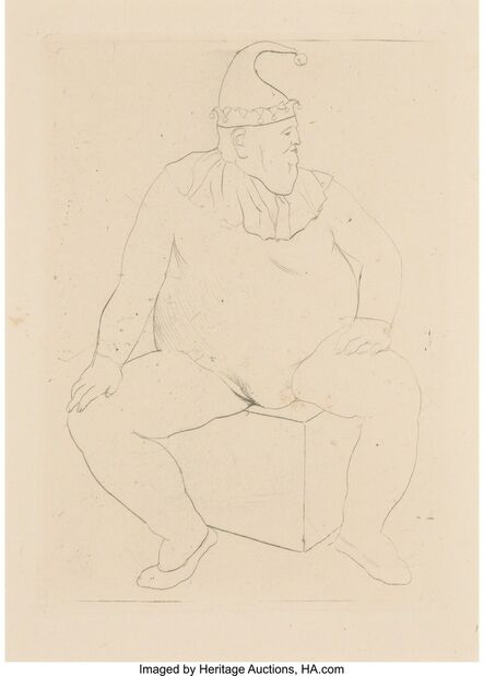 Pablo Picasso, ‘Saltimbanque au Repos (The Acrobat at rest)’, 1905