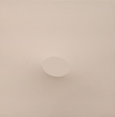 Turi Simeti, ‘Un Ovale Bianco’, 2015