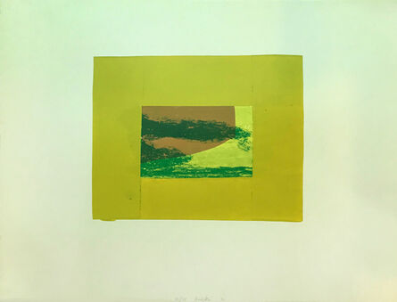 Howard Hodgkin, ‘Indian Views – Plate F’, 1971