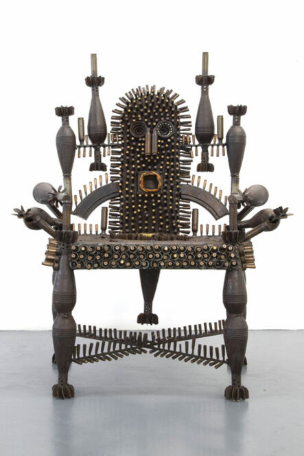 Gonçalo Mabunda, ‘The Throne of Wisdom’, 2020