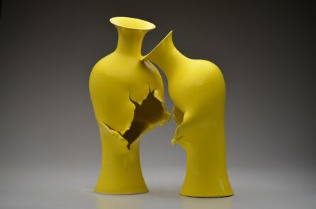 Steven Young Lee, ‘Yellow Asian Baluster Vases’, 2019