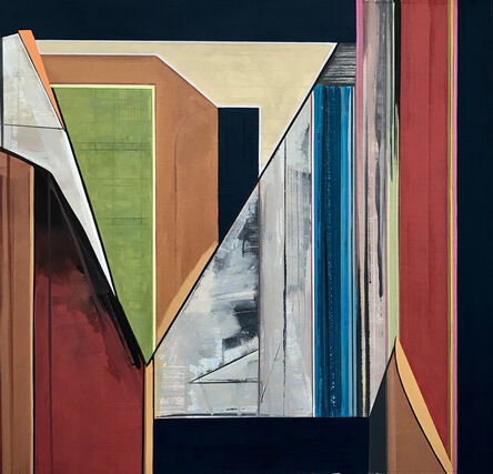 Brad Nuorala, ‘Wedge  ( original Acrylic on canvas)’, 2019