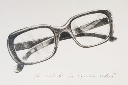 Rocco Dubbini, ‘"Gli occhiali che sapevano vedere..."’, 2013