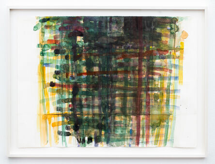 Peter Tollens, ‘(schwarz, orange, grün, usw. schwarz)’, 2020