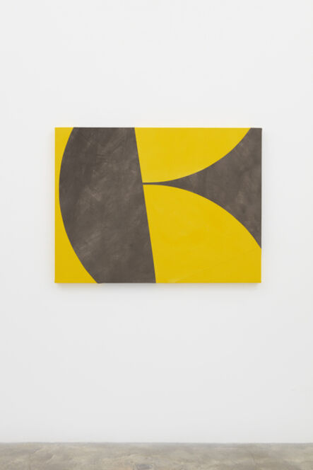 Sarah Crowner, ‘Stacked Yellow’, 2018