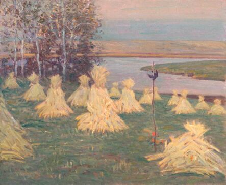 Theodore Wendel, ‘Corn Sheaves on Castle Hill’, 1905-1913