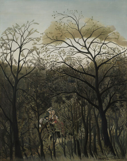 Henri Rousseau, ‘Rendezvous in the Forest’, 1889