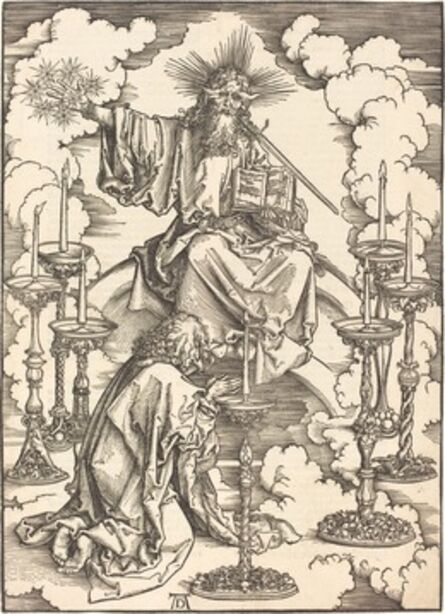 Albrecht Dürer, ‘The Vision of the Seven Candlesticks’, probably c. 1496/1498