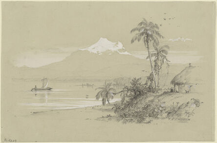 Frederic Edwin Church, ‘Magdalena River, New Granada, Equador’, 1853