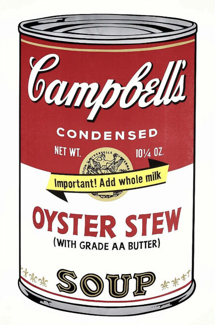 Andy Warhol, ‘Oyster Stew (Campbell Soup Portfolio II)’, 1968