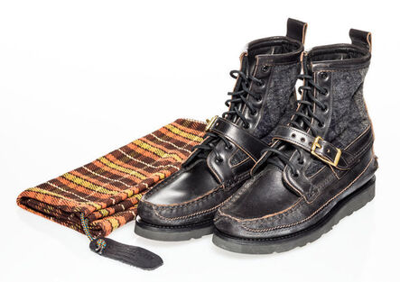 Yuketen X Vibram Maine, ‘Maine Guide Boots- Black Camo’